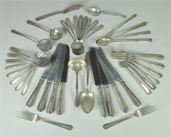 Appraisal: Towle Louis XIV Sterling Flatware Partial service for eight Including