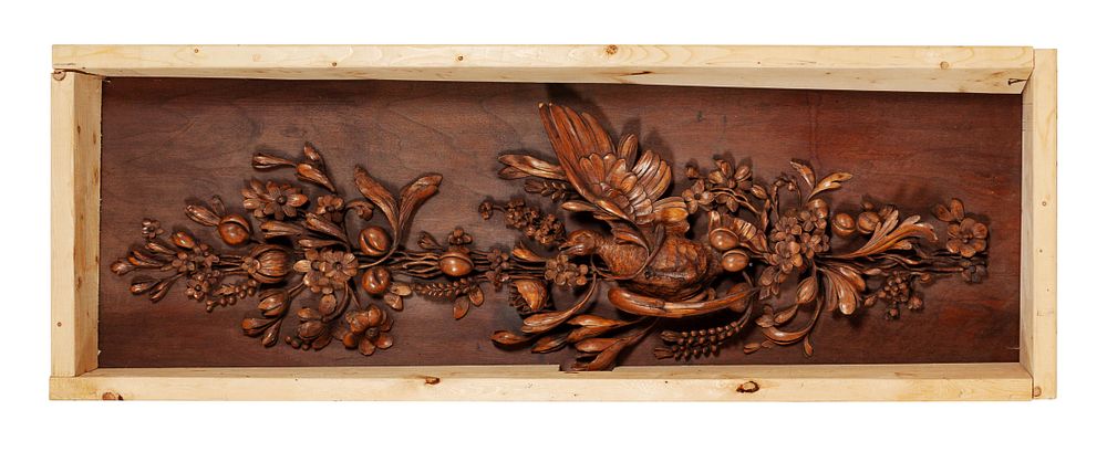 Appraisal: A Set of Three Carved Panels in the Manner of