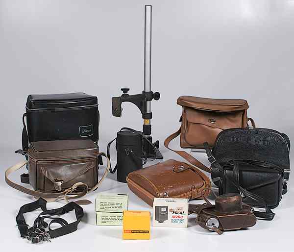 Appraisal: Assorted Camera Cases and Accesories Lot includes several bags and