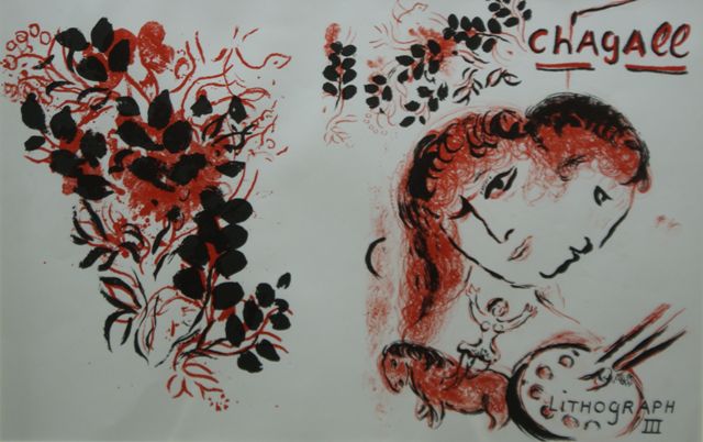 Appraisal: Marc Chagall Russian-French - Couverture lithograph signed 'Chagall' in plate