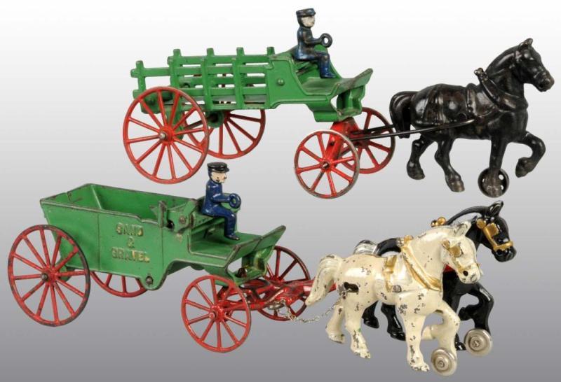 Appraisal: Lot of Cast Iron Kenton Toys Description Includes one Kenton