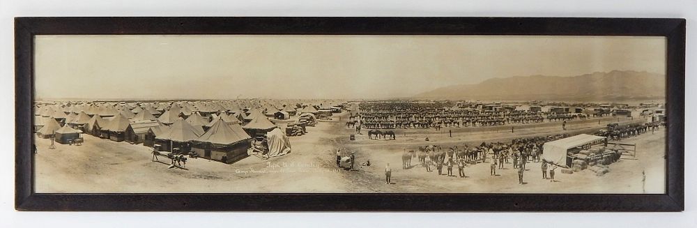 Appraisal: Yard-long Photo of the th U S Cavalry United States