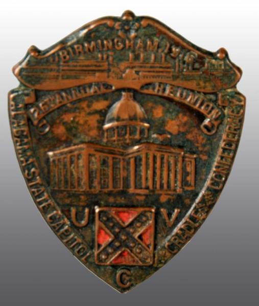 Appraisal: United Confederate Veterans Badge Description Made by Whitehead Hoag in