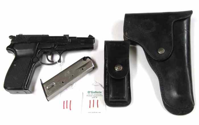 Appraisal: CROATIAN PHP MV DOUBLE ACTION SEMI AUTOMATIC PISTOL mm parabellum