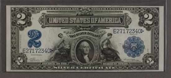 Appraisal: United States Silver Certificate Series of signed Vernon and McClung