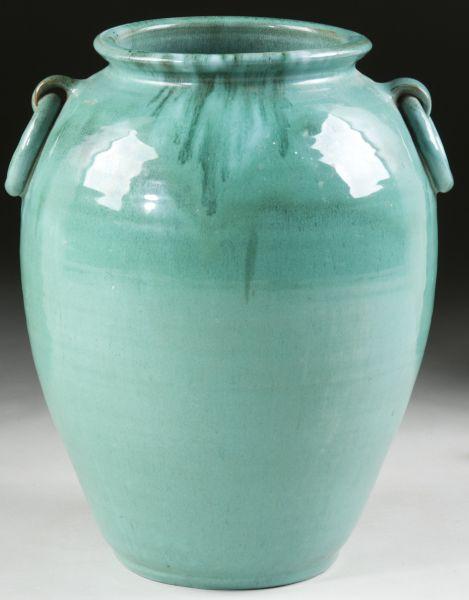 Appraisal: NC Pottery Porch Vase att Waymon Cole circa s ovoid