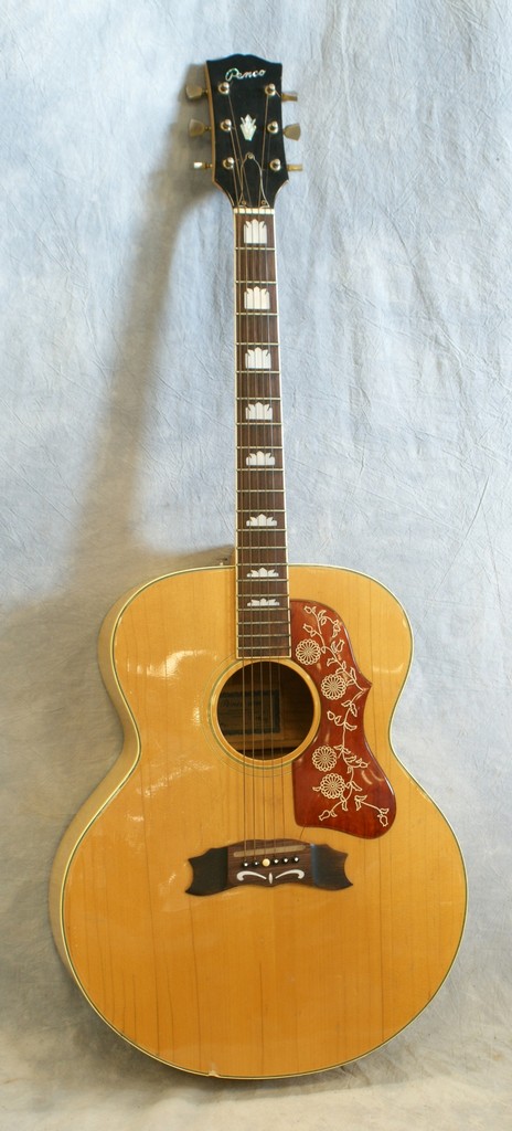 Appraisal: Penco string acoustic guitar model A- JD mother of pearl