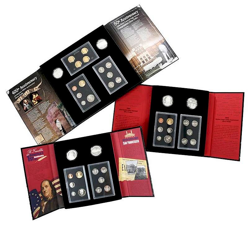 Appraisal: Ten U S Mint American Legacy Coin Sets U S