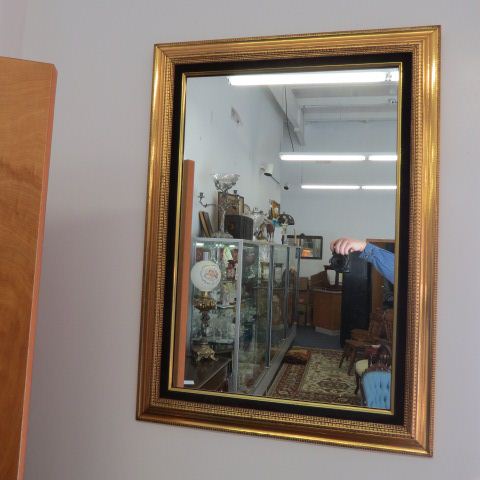 Appraisal: Gold Framed Mirror