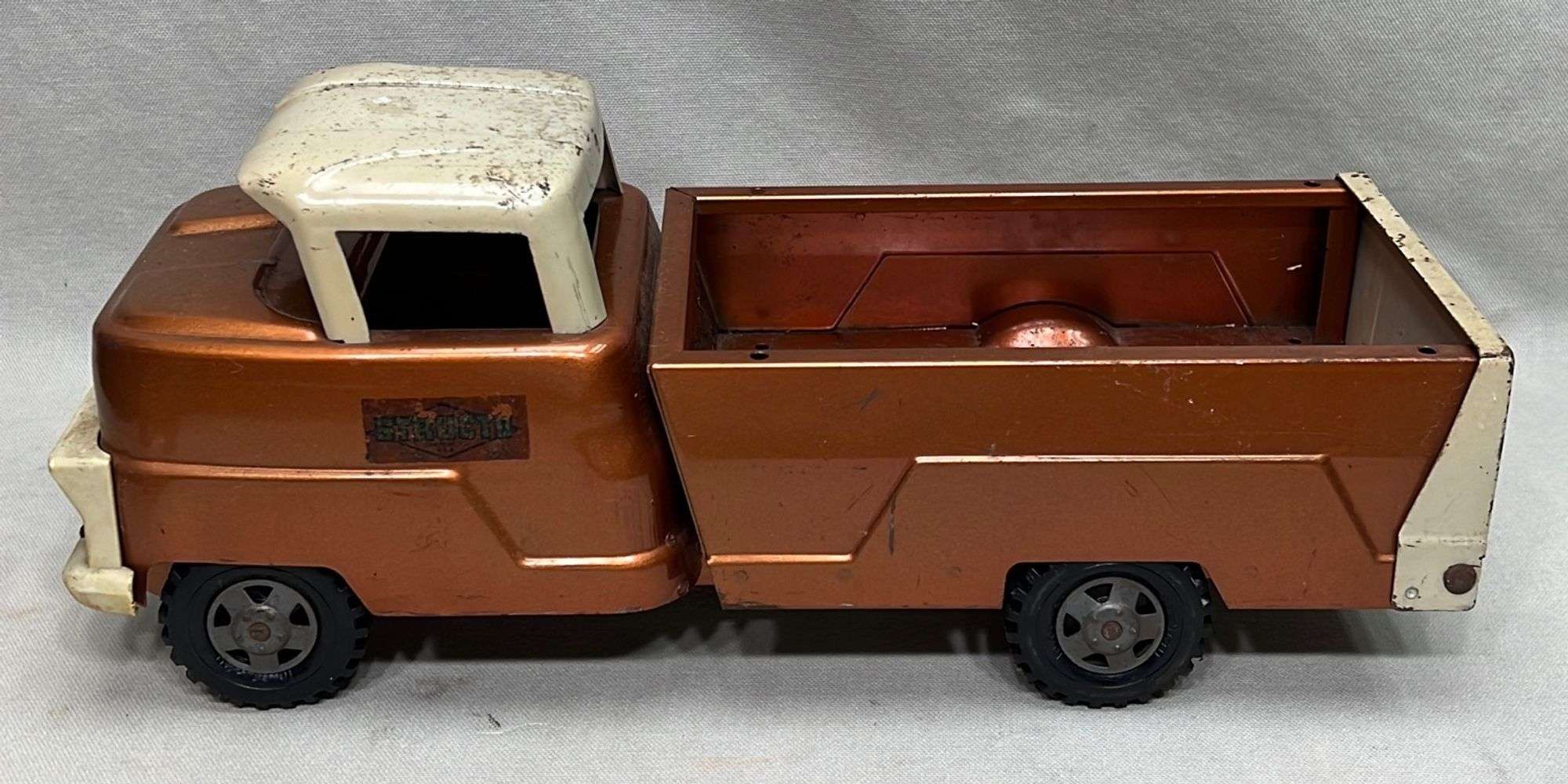 Appraisal: Structo pressed steel truck toymid th century appx overall length