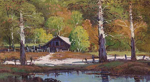 Appraisal: Ernst T Fredericks American Arkansas b Evening in the Ozark