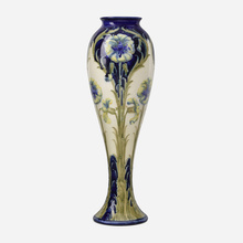 Appraisal: William Moorcroft for James Macintyre Co Florian Ware vase with