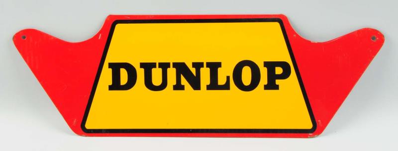 Appraisal: Dunlop Tires Metal Advertising Sign This s era Dunlop sign