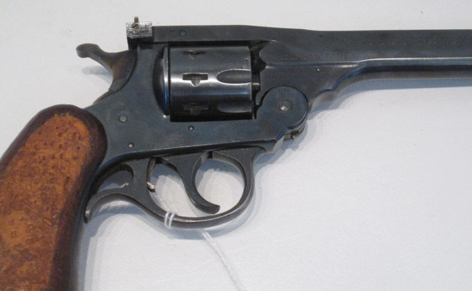 Appraisal: HARRINGTON RICHARDSON SPORTSMAN DOUBLE ACTION REVOLVER lr caliber barrel blued