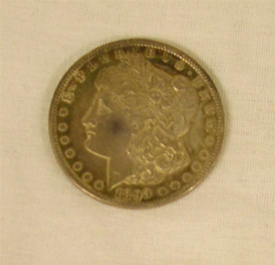 Appraisal: COINS Morgan Dollar AU details but signs of an old