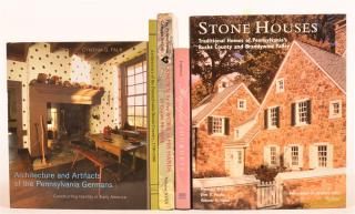 Appraisal: vols Books on Early Pennsylvania Architecture Richie et al Stone