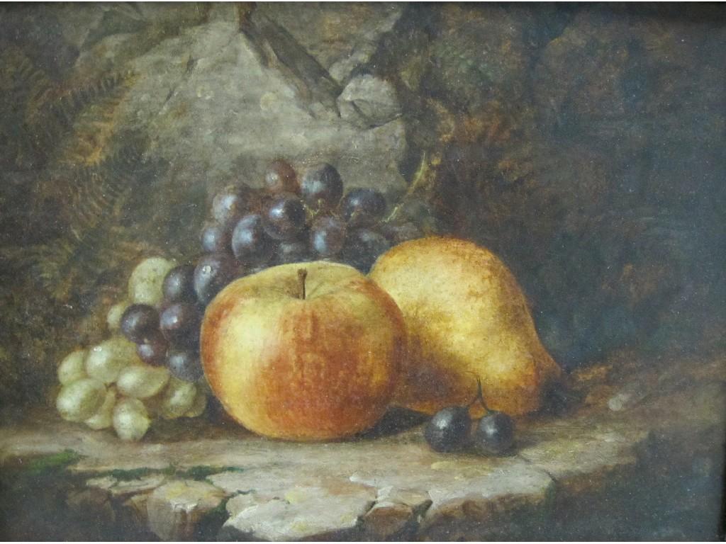 Appraisal: ENGLISH SCHOOL MID th CENTURY A Still Life of an