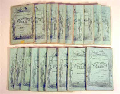 Appraisal: vols wrappers Dickens Charles The Posthumous Papers of The Pickwick