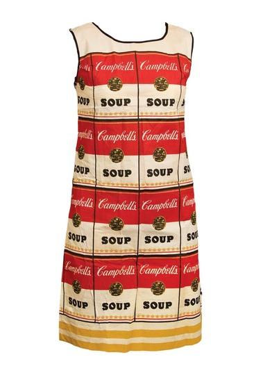 Appraisal: Andy Warhol - The Souper Dress Multiple Silkscreen printed in