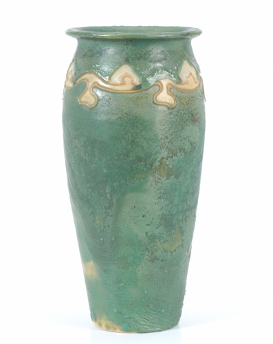 Appraisal: AREQUIPA Tall vase from the Frederick Rhead period decorated in