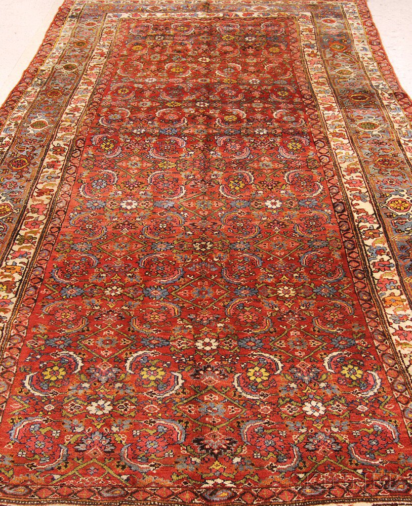 Appraisal: Bidjar Carpet Northwest Persia th century the red field with