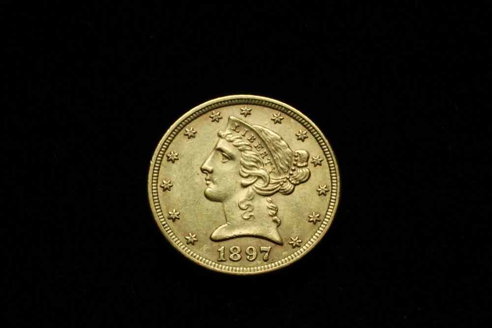 Appraisal: COIN - gold Liberty Head coin From the Sargent estate