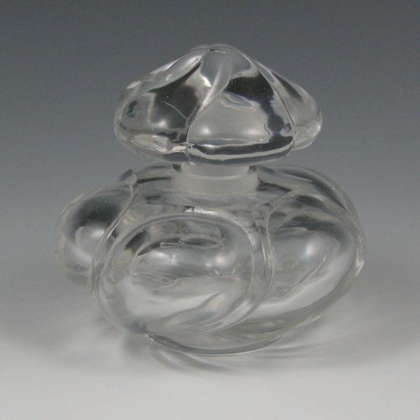 Appraisal: Baccarat crystal perfume bottle with stopper Marked Baccarat France Few