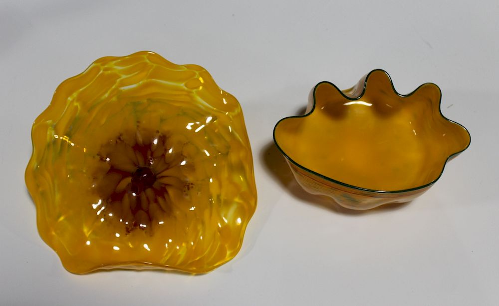 Appraisal: CHIHULY Dale Signed Piece Sculpture PP Signed Dale Chihuly Washington