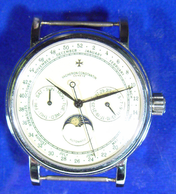 Appraisal: Gentleman's ct white gold automatic chronograph wrist watch with maker's