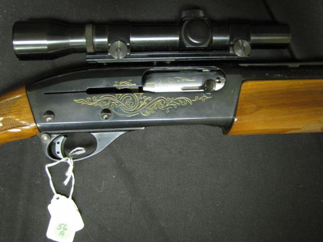 Appraisal: Remington semi-auto ga shotgun with Weaver scope chambered for in