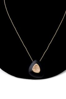 Appraisal: Roberto Coin Capri Plus Ebony Diamond Necklace Roberto Coin American