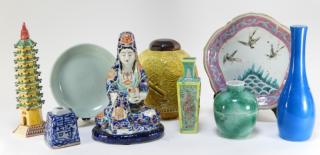 Appraisal: Chinese Porcelain Figural Table Articles CHINA TH CENTURY A collection