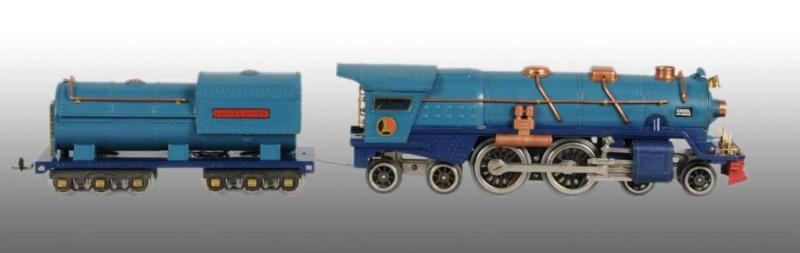 Appraisal: Lionel No E Standard Gauge Passenger Set Description Blue Comet