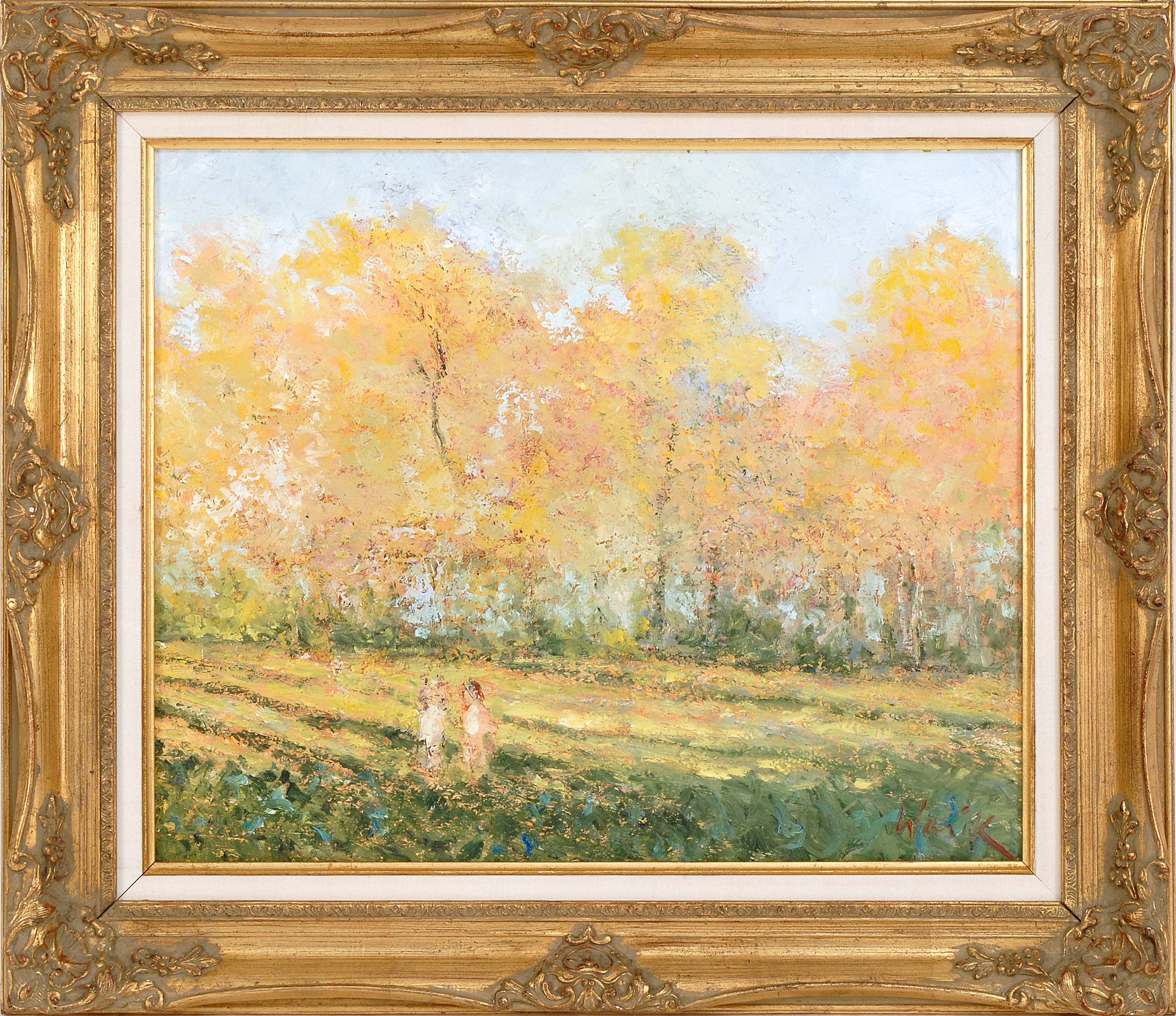 Appraisal: WARIK WHEATLEYAmerican - The Softness of Autumn Signed lower right