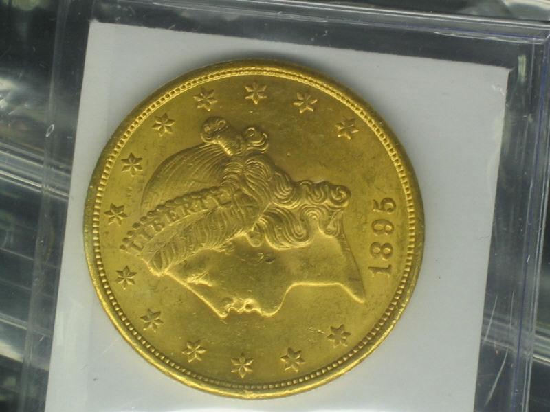 Appraisal: S GOLD MS- Very clean bright strike sharp reverse minor