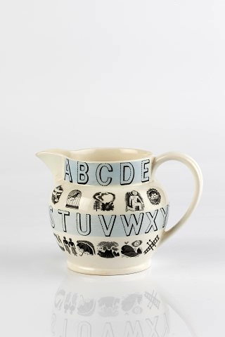 Appraisal: Eric Ravilious British - for Wedgwood'Alphabet' jugoriginally designed in with