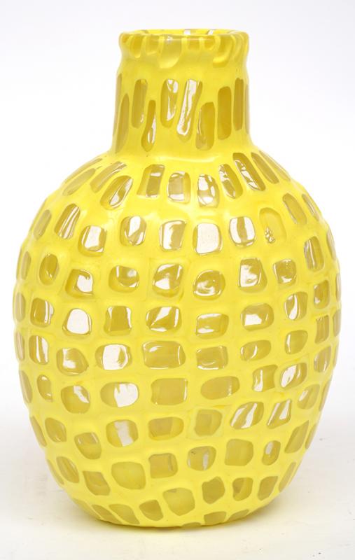 Appraisal: TOBIA SCARPA born AN OCCHI VASE TOBIA SCARPA born AN