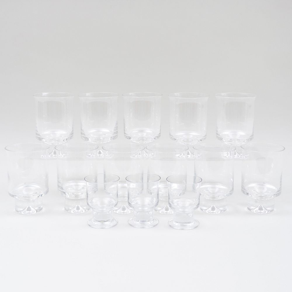 Appraisal: Group of Glass Votive Holders Comprising Eleven large holders Three