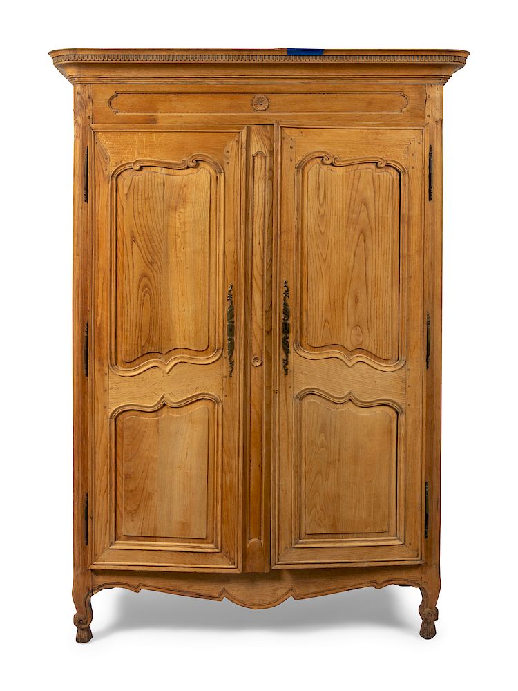 Appraisal: A Louis XV Provincial Armoire A Louis XV Provincial Armoire