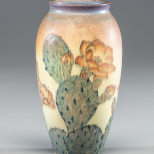 Appraisal: Kataro Shirayamadani for Rookwood Pottery Japanese - Matte Glaze Vase