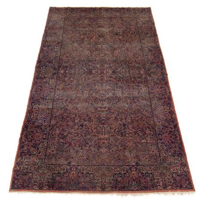 Appraisal: Kerman carpet southeast persia circa ft in x ft Areas