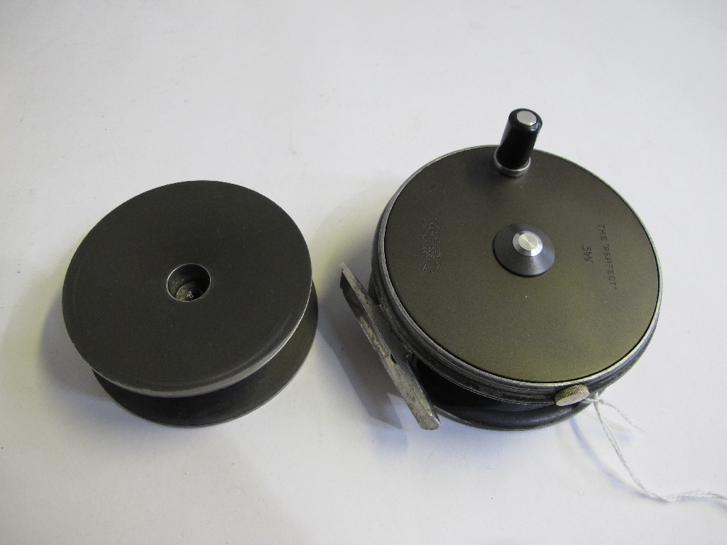 Appraisal: Hardy Bros 'The Perfect' reel with spare spool