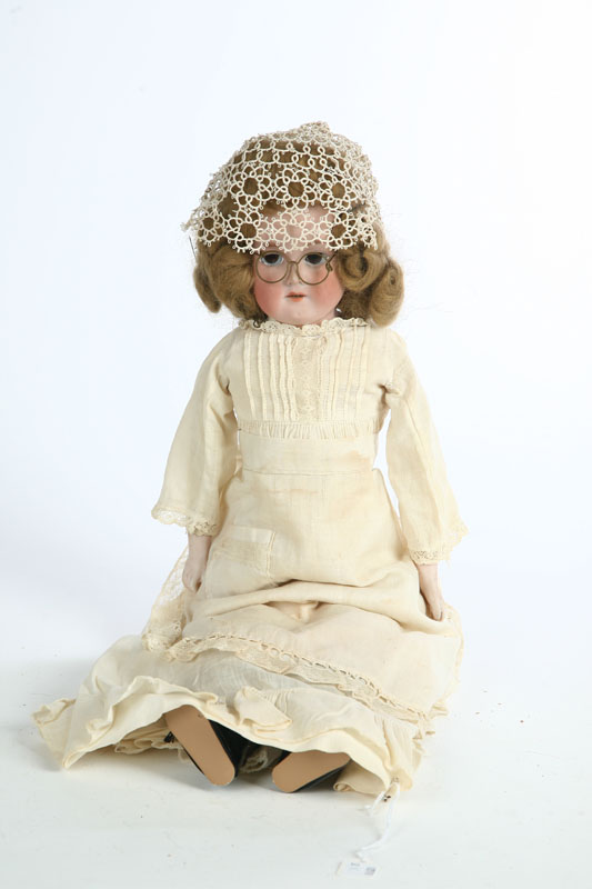 Appraisal: BISQUE HEAD DOLL The doll is marked ''AM DEP Armand