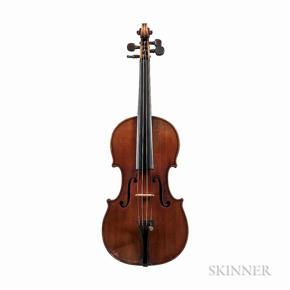 Appraisal: Half Size Violin Half Size Violin labeled BENNETTINI Via S