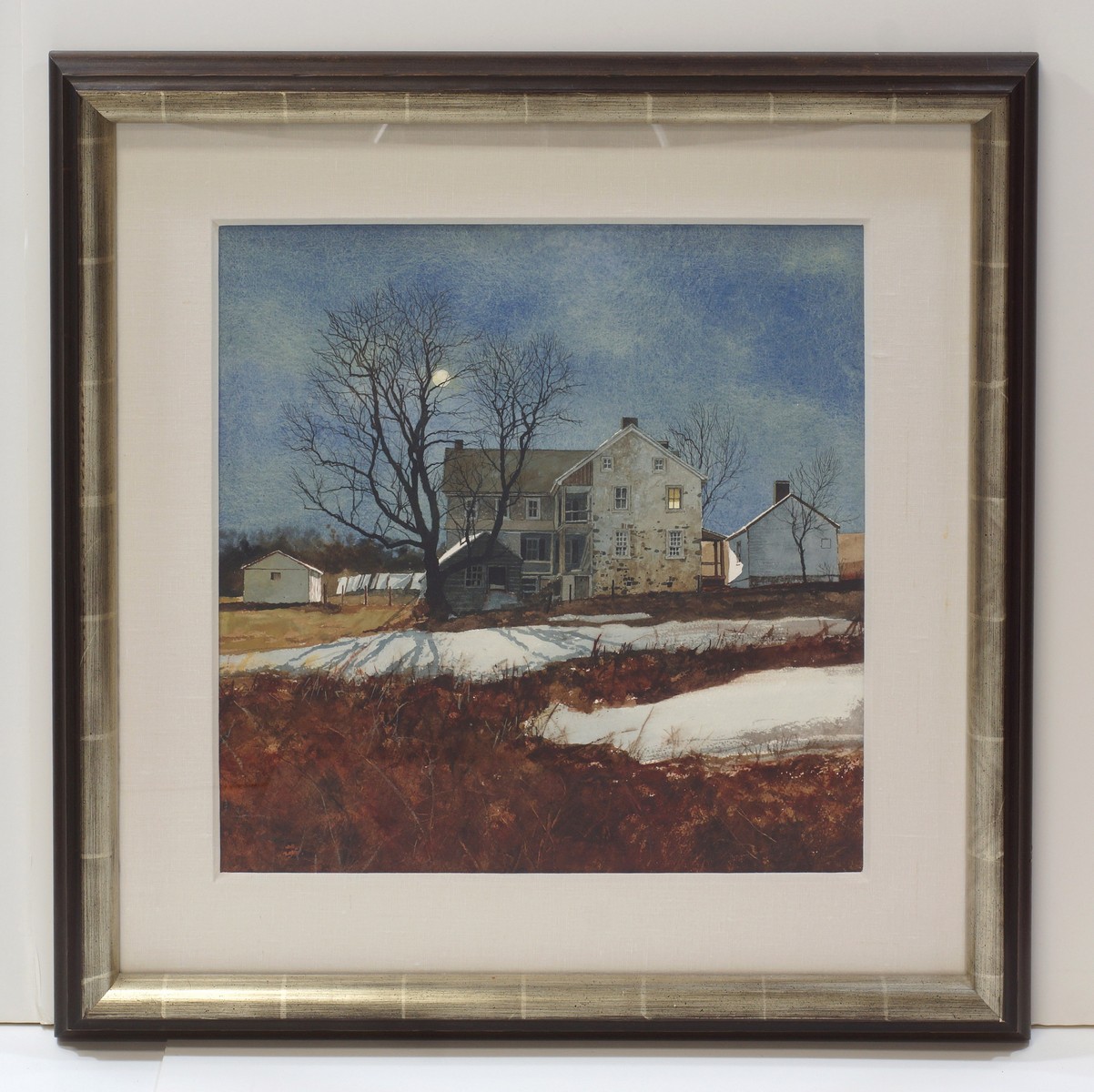 Appraisal: Peter Sculthorpe American PA b w c Late October Moon