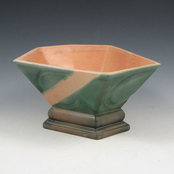 Appraisal: Roseville Futura - Aztec Bowl Unmarked There is a chip