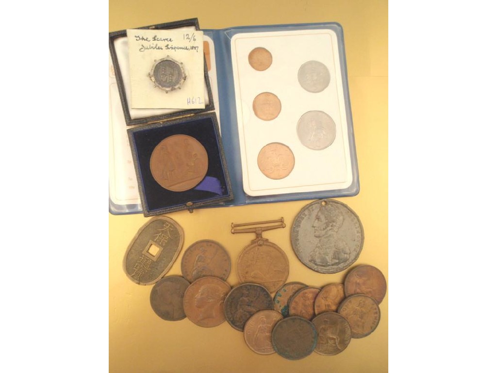 Appraisal: Assorted mixed coinage