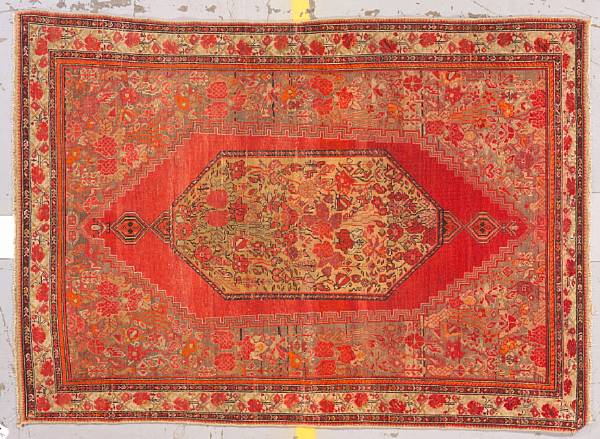 Appraisal: A Malayer rug Central Persia size approximately ft in x