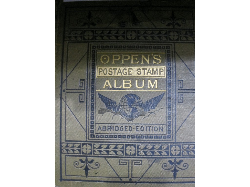 Appraisal: Album of assorted stamps