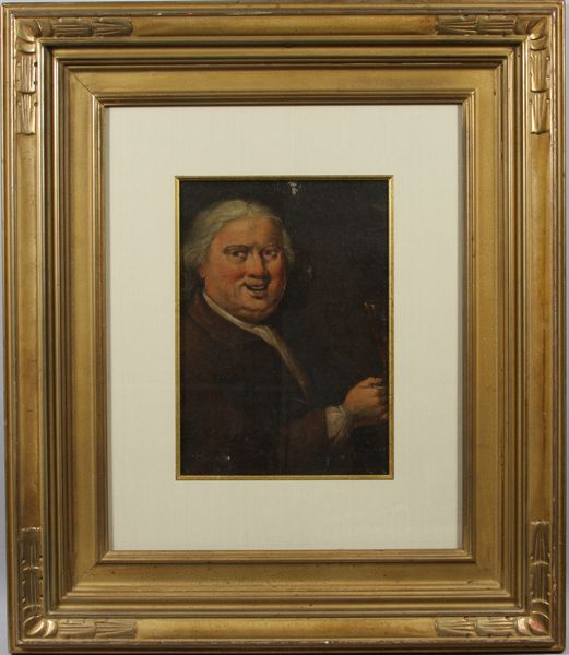 Appraisal: th Century Dutch Old Master portrait of man holding wine